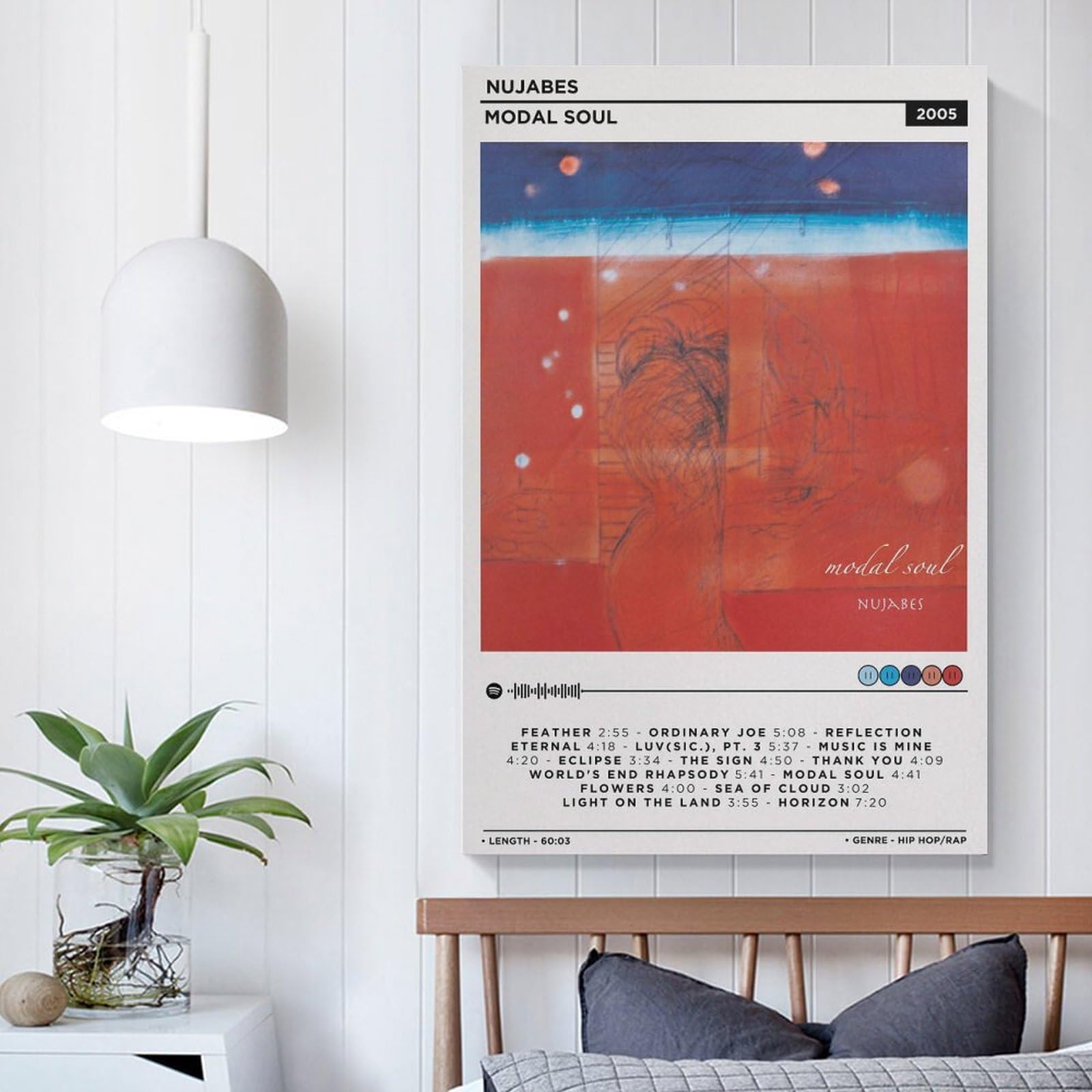 Modal Soul by Nujabes Canvas Poster Wall Decorative Art Painting